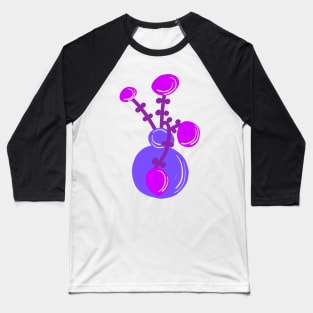 ROUND FLOWERS IN-ROUND VASE Baseball T-Shirt